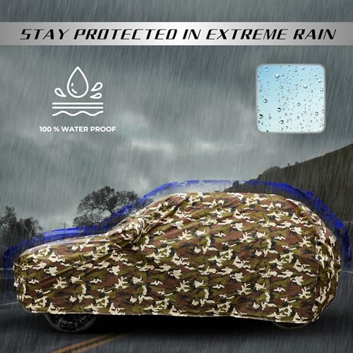 Image of Waterproof Bike Cover Compatible for Hero Super splender. | Dustproof & UV Protection Two Wheeler Body Cover for Outdoor & Indoor (Black)