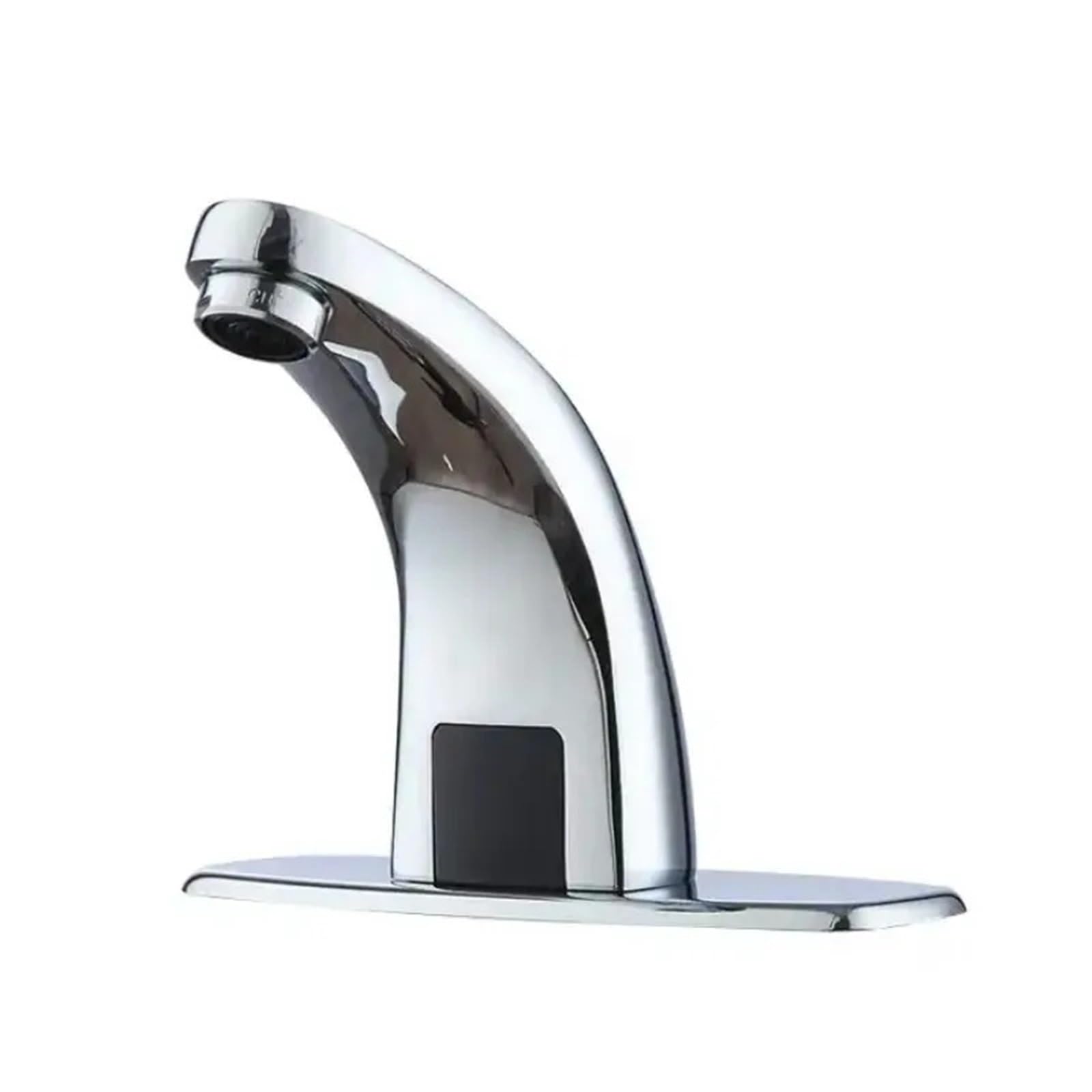 Basin Faucets Deck Mounted Water Saved Bathroom Lavatory Toilet Tap Automatic Sensor Faucet