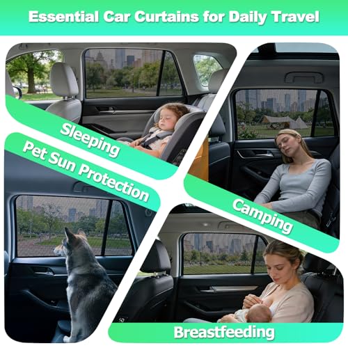 KOCZIL CX50 Window Shades 2023-2025, Rear Side Mesh, 2PCS by KOCZIL - Used condition - Image 8
