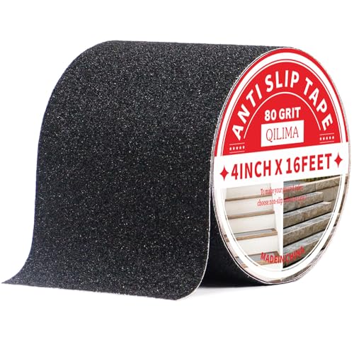 Image of QILIMA Grip Tape, 4 inch x16ft, Black