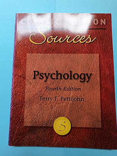 Classic Edition Sources: Psychology