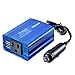 Bapdas 150W Car Power Inverter DC 12V to 110V AC Car Converter with 3.1A Dual USB Car Adapter-Blue