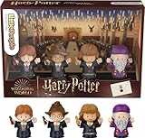 Little People Collector Harry Potter and The Sorcerer’s Stone Movie Special Edition Set for Adults & Fans, 4 Figures in Display Package