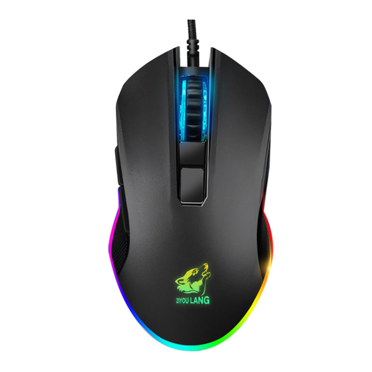 Tastiera da Gioco Retroilluminata e Mouse Combo per Pc, Set da Gioco E-sport con Funzionamento Preciso, Facile da Usare, per Intrattenimento Domestico e Ragazzo Ragazza