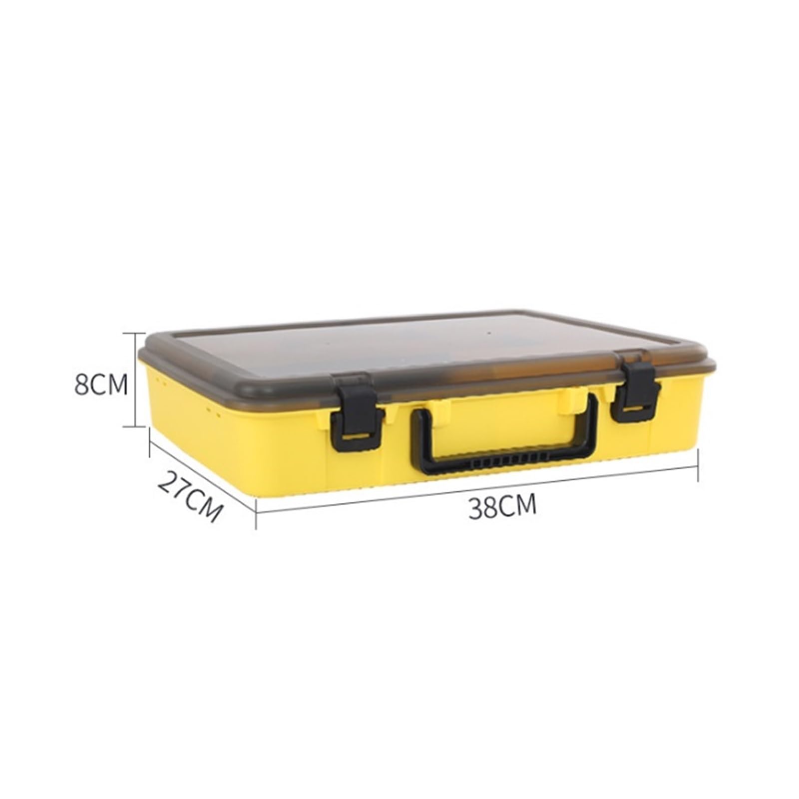 Caja De Pesca Caja Pesca Organizador De Caja De Aparejos De Pesca, Contenedor De Caja De Aparejos De Pesca A Granel Con Divisores Ajustables Accesorios Pesca(Grün)