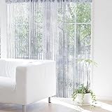 2 Pack Home Decor Sequin Curtain for Doorway,Door String Curtains,Closet Bedroom Blind Living Room Divider,Window Wall Panel Fringe Backdrops Sheer no Beads Beaded Decorative Crystal (Grey) - Image 3