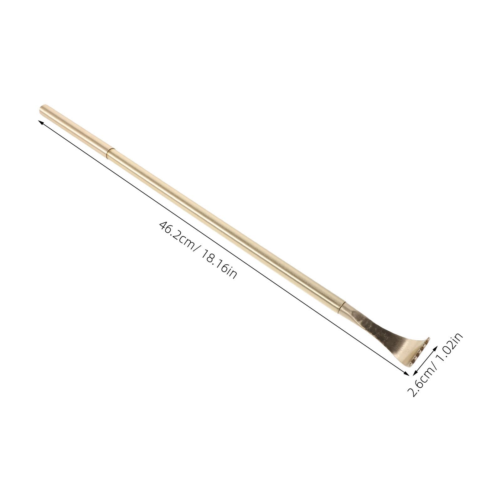 Healvian 2 rascadores de espalda metálicos de 46 cm para hombres y mujeres. Rascador manual resistente para la picazón. Agarre cómodo para acceder fácilmente a las con picazón.