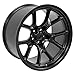 OE Wheels DG21 20 Inch Rim Fits Challenger 50th Anniversary Style 5x115 20x11 Satin Black - Hollander 10369 (1)