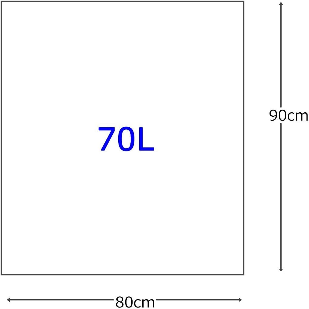 Japanese Motorcycles Extra Softness Pack Eco Translucent Debris Bag 70l100p