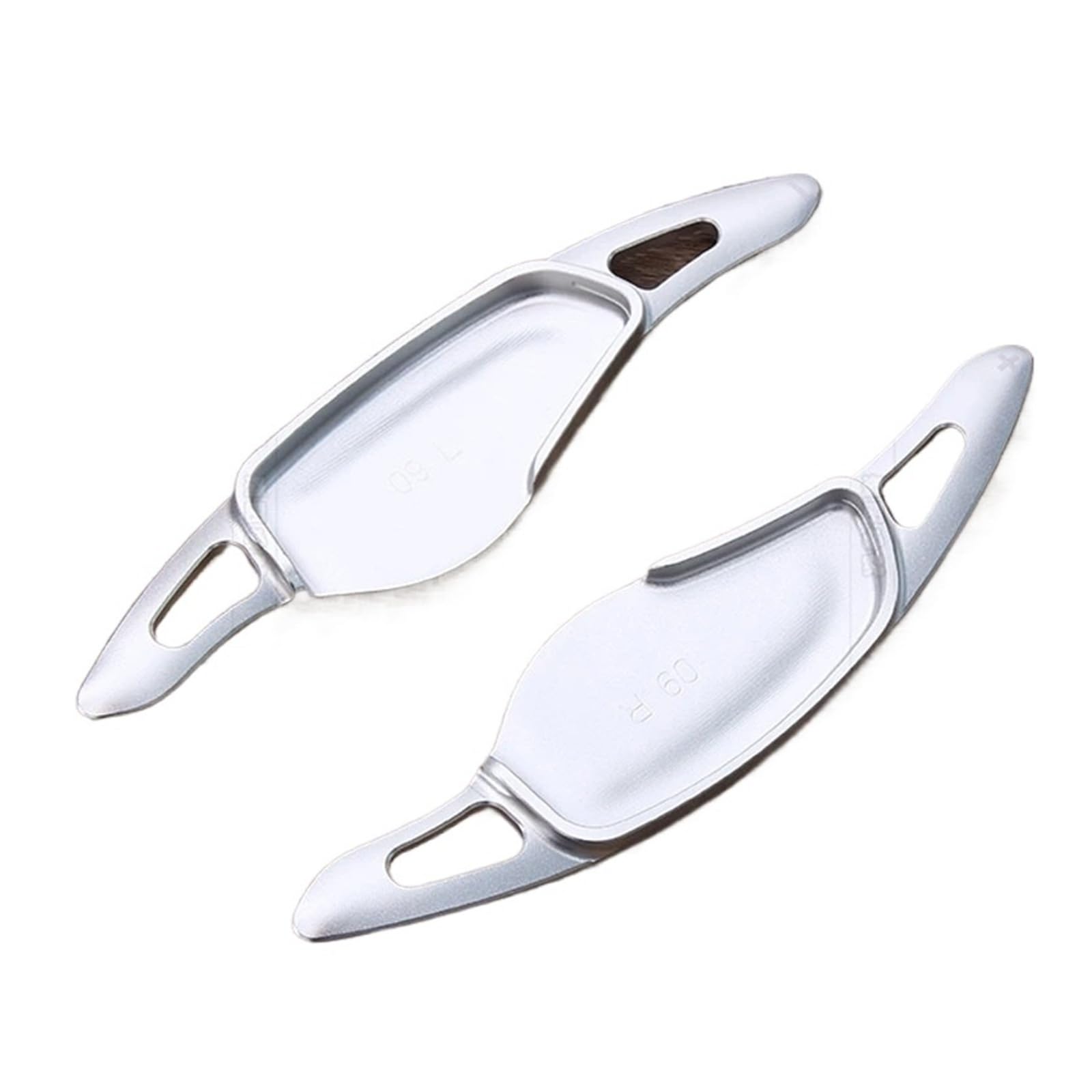 Xxiucj Silver Car Paddle Shifter Extensions For Bmw For F40 F44 F90 For G01 G02 G20 G21 G30 G31 G32 G11 G12 For X3 For X4 Car Steering Wheel Paddle Shift(Silver)