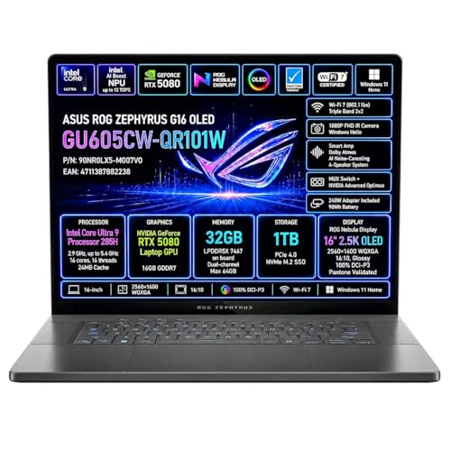 ASUS ROG Zephyrus G16 OLED GU605CW 16" 2560 * 1600