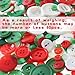 Efivs Arts 640 PCS Resin Buttons, Round Sewing Buttons 2 & 4 Holes Assorted Flat-Back Buttons for Christmas Decoration, Sewing, Art & Crafts Projects DIY