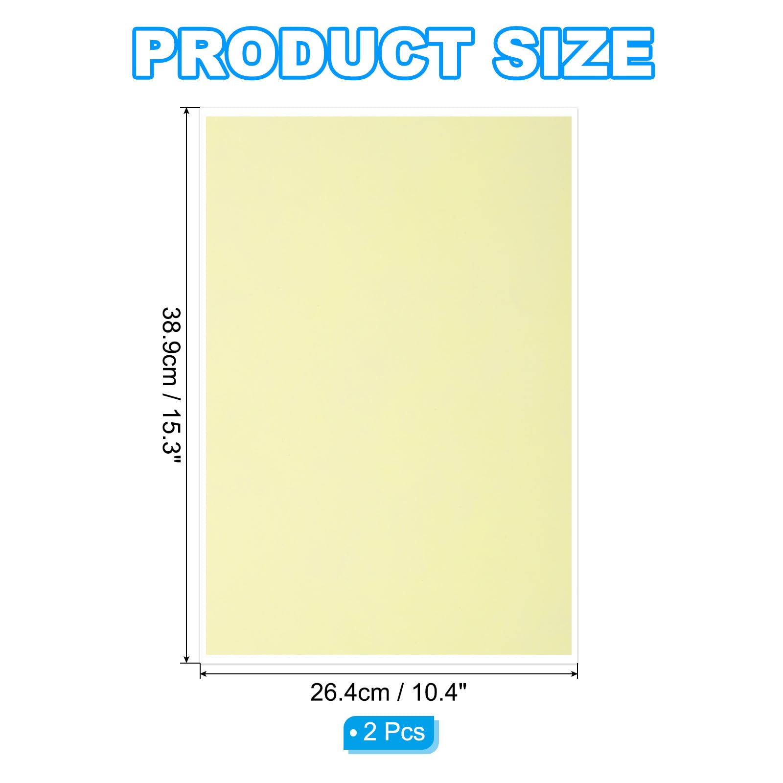 PATIKIL 15.3x10.4 Inch Laser Engraving Paper - Image 2