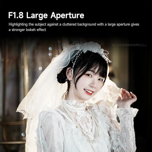 Image of Brightin Star 55mm F1.8 Full Frame Manual Focus MF Large Aperture Prime Standard Fixed Focal Lens, Fit for Canon RF-Mount EOS-RP, R, R5,R7, R6, R3, R10
