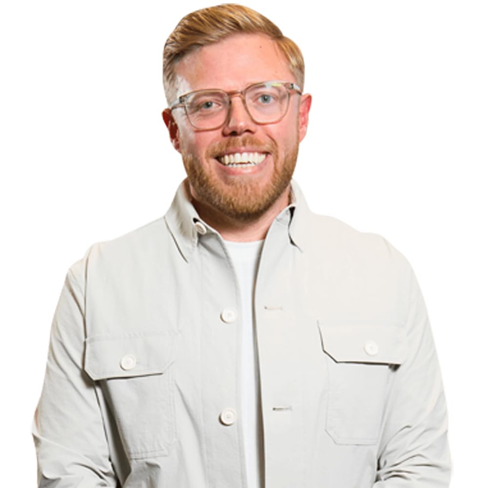 Celebrity Cutouts Lifelike Rob Beckett (Casual) Half Body Buddy Cutout