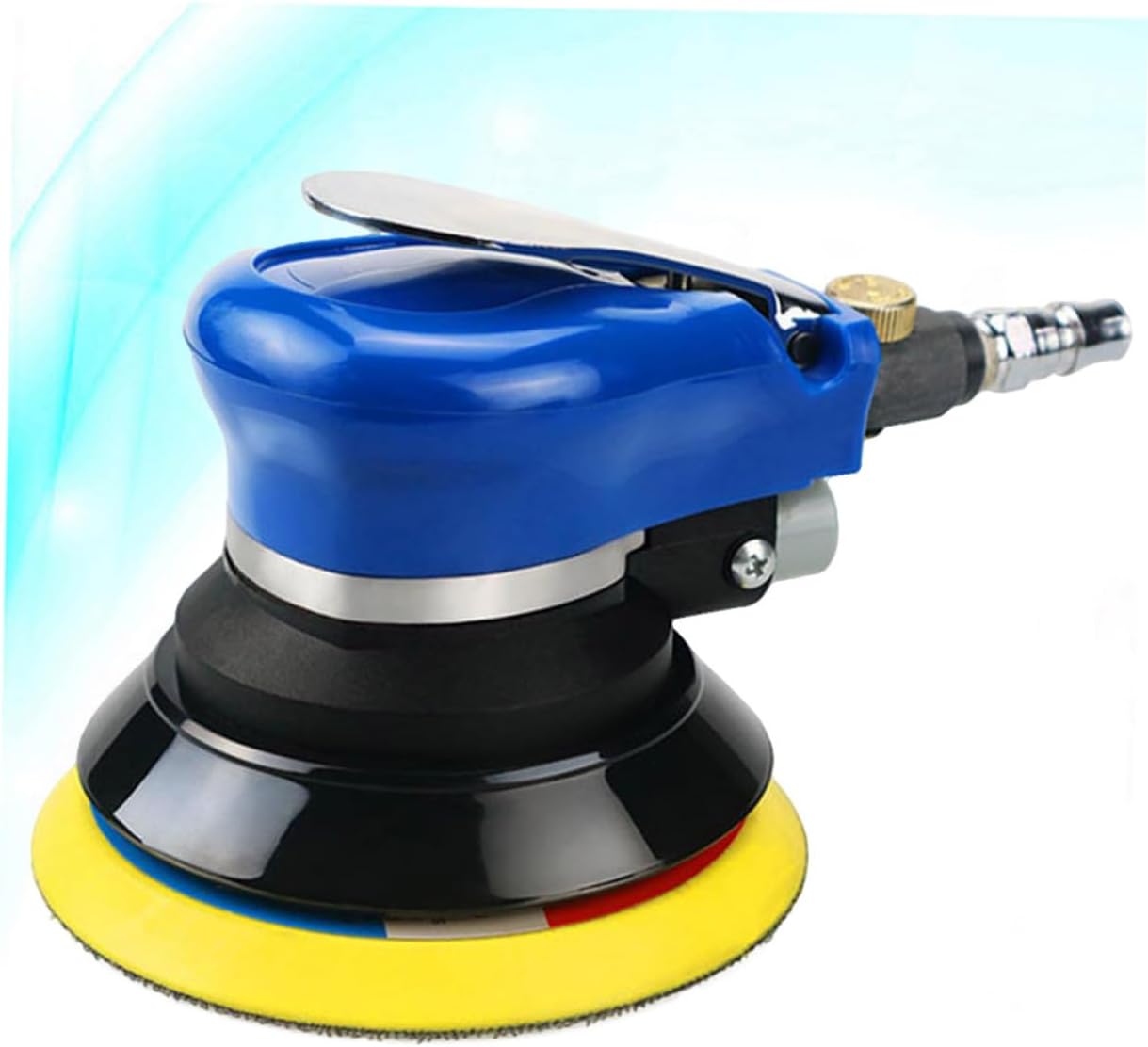 Mipcase Car Polisher Machine Car Waxing Tool Pneumatic Auto Body Polisher Lightweight Fast No-load Speed Us Plug