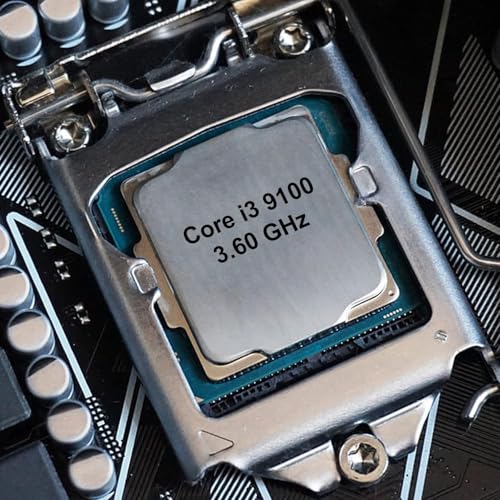 Image of Core i3 9100 9th Generation, Desktop Processor, 3.6-4.2 GHz, LGA1151v2 (H310 /B365), 4C /4T, 6MB Cache