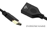 Vista 2 de fireCable Cable extensor HDMI XL para palillos de transmisión Aumenta la señal WiFi para una transmisión más rápida