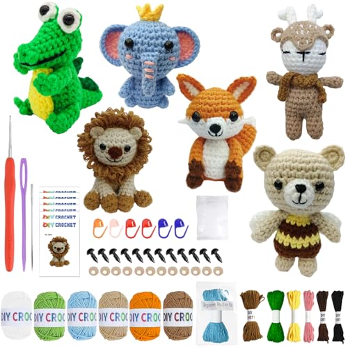 Kit crochet débutants pour s'occuper pendant les vacances en famille