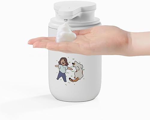 Miniatura 11 de mooas Happy Buddy Artist Edition Dispensador de jabón automático marfil (Go Fetch!) Marfil (¡Ve a buscar!),Marfil (¡Juega conmigo!),Blanco (Catch Me