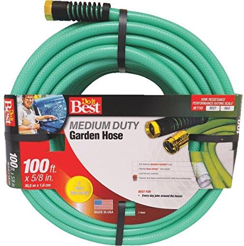 Amazon.com : Colorite 23832 Reinforced Vinyl, 2V Garden Hose, 5/8