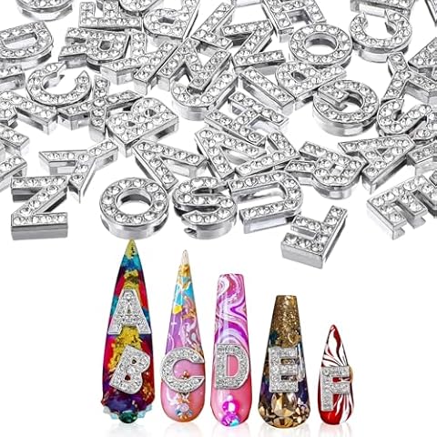 Yuanchu A-Z Letter Charms for DIY Crafts Cover