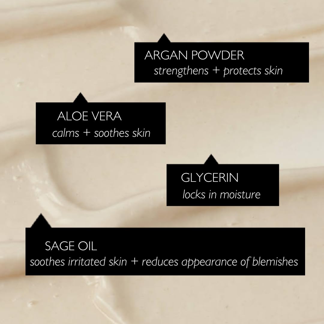 UpCircle Jumbo Face Moisturiser with Argan Powder 120ml, Nourishing Day Cream, Vitamin E, Aloe Vera, Glycerin - Image 3