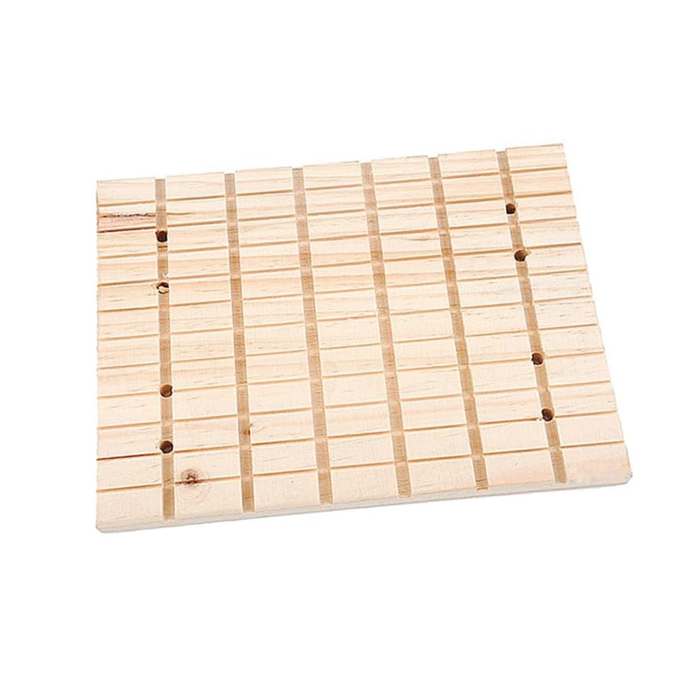HUTSRAI 1 Uds. Tabla de Molienda de Conejo, Almohadilla para Rascar para Conejo, Almohadilla para Rascar para HáMster, Juguetes para Conejos, Tabla para Rascar para Conejito, Erizo