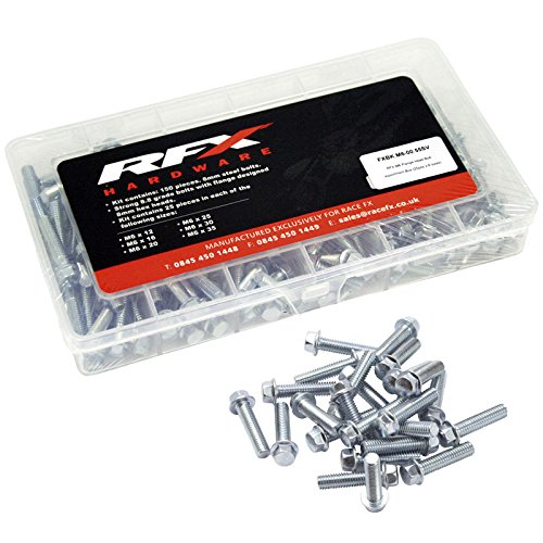 RFX Fxbk M6  00 55sv perno de cabeza caja de surtido, juego de 25