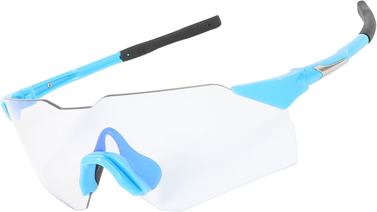 boruizhen Photochromic Cycling Glasses Clear Bike Sunglasses for Men Women UV Sports Glasses MTB Running Hiking Fishing
