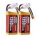 Produktbild SUNPADOW 2 Pack 3S Lipo Akku 11.1V XT30 25C 1350mAh für RC Flugzeug Quadcopter Hubschrauber Drone Quadcopter FPV Modell Racing Hobby