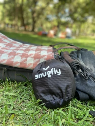 Travesseiro de Viagem SnugFly - Suporte Duplo para Cabeça, Pescoço e Cervical. Ergonômico, Leve, Com