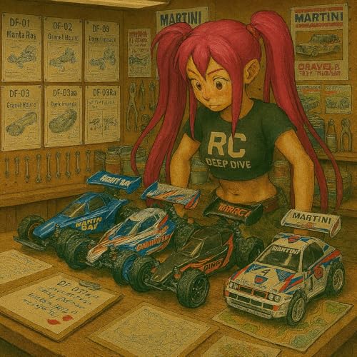 Tamiya's Dirt Four-Wheel Driver Series: The DF-01, DF-02, and DF-03