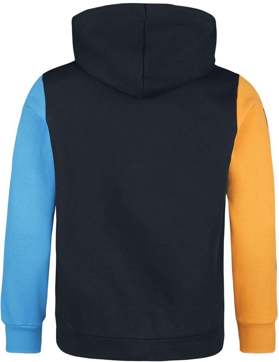 Sesame Street Cookie Monster Uomo Felpa con Cappuccio Multicolore 65% Cotone, 35% Poliestere Regular