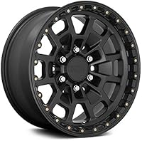 KMC KM718 Summit Black Wheels 17 In 17x8.5 +18 KM71878568718