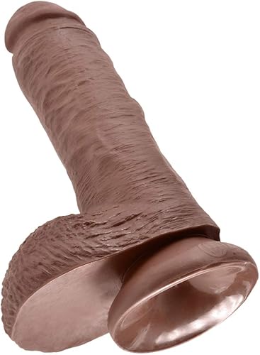 Miniatura 7 de Consolador King cock con bolas Pipedream Products, NS7054, 11 pulgadas, Marrón, 1, 1