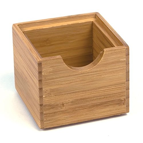 Bamboo Stackable Office Stationery Drawer Organiser 7.8 x 7.8 x 6.4cm