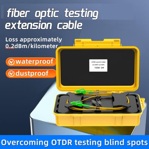 Bague OTDR fibre optique pour corriger la zone morte des mesures de réseaux FC/UPC LC