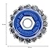 BGS 3980 | Topfbürste | Aufnahme M14 x 2,0 | Ø 65 mm | gezopfter Draht