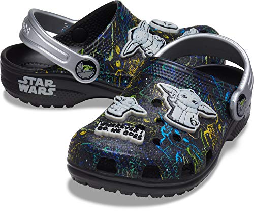 Crocs Unisex Child Kids' Classic Star Wars Clog, Baby Yoda, 5 Big Kid Us #TOP5