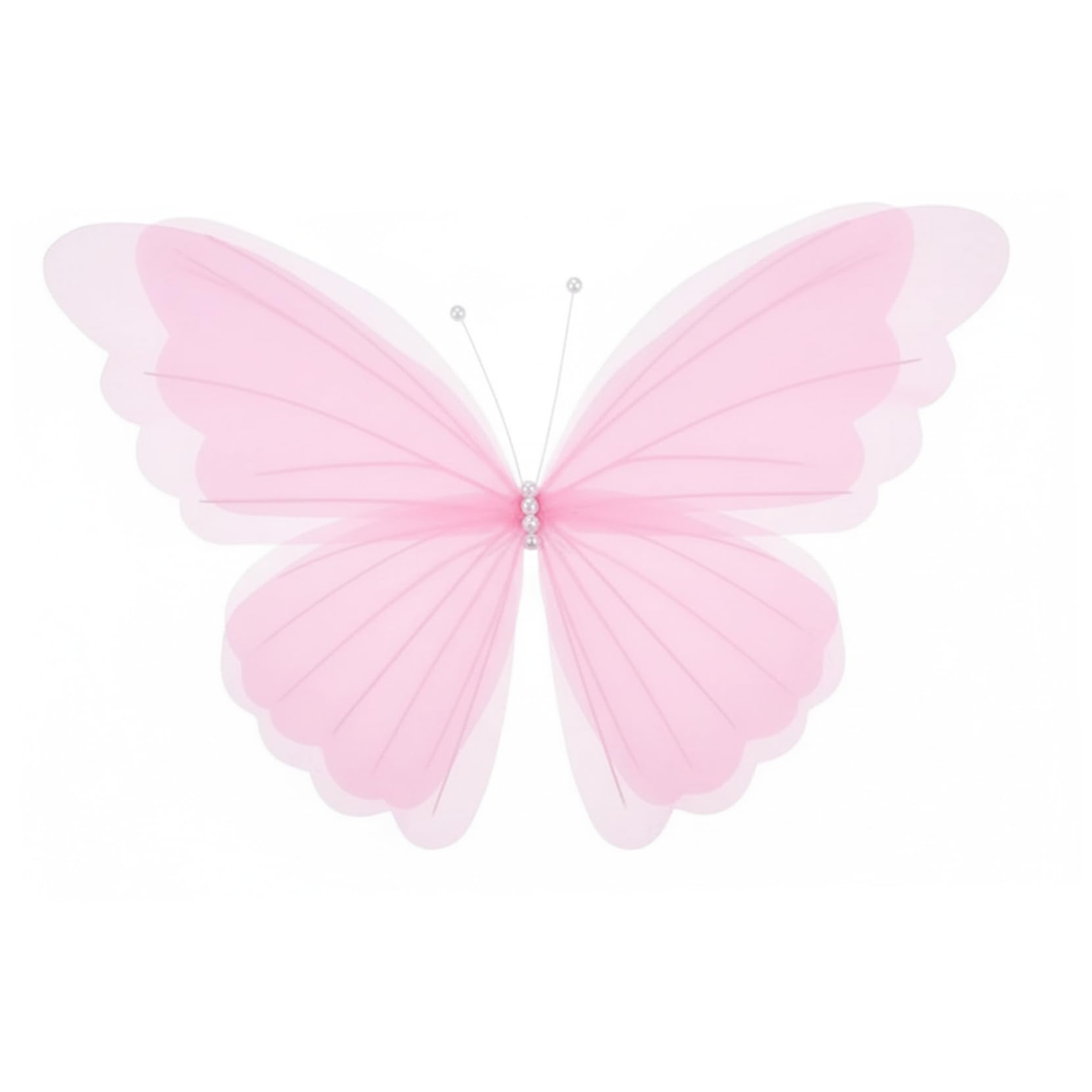 Decoraciones de Mariposas Grandes luminosas de 19,7 pulgadas para cumpleaños y bodas