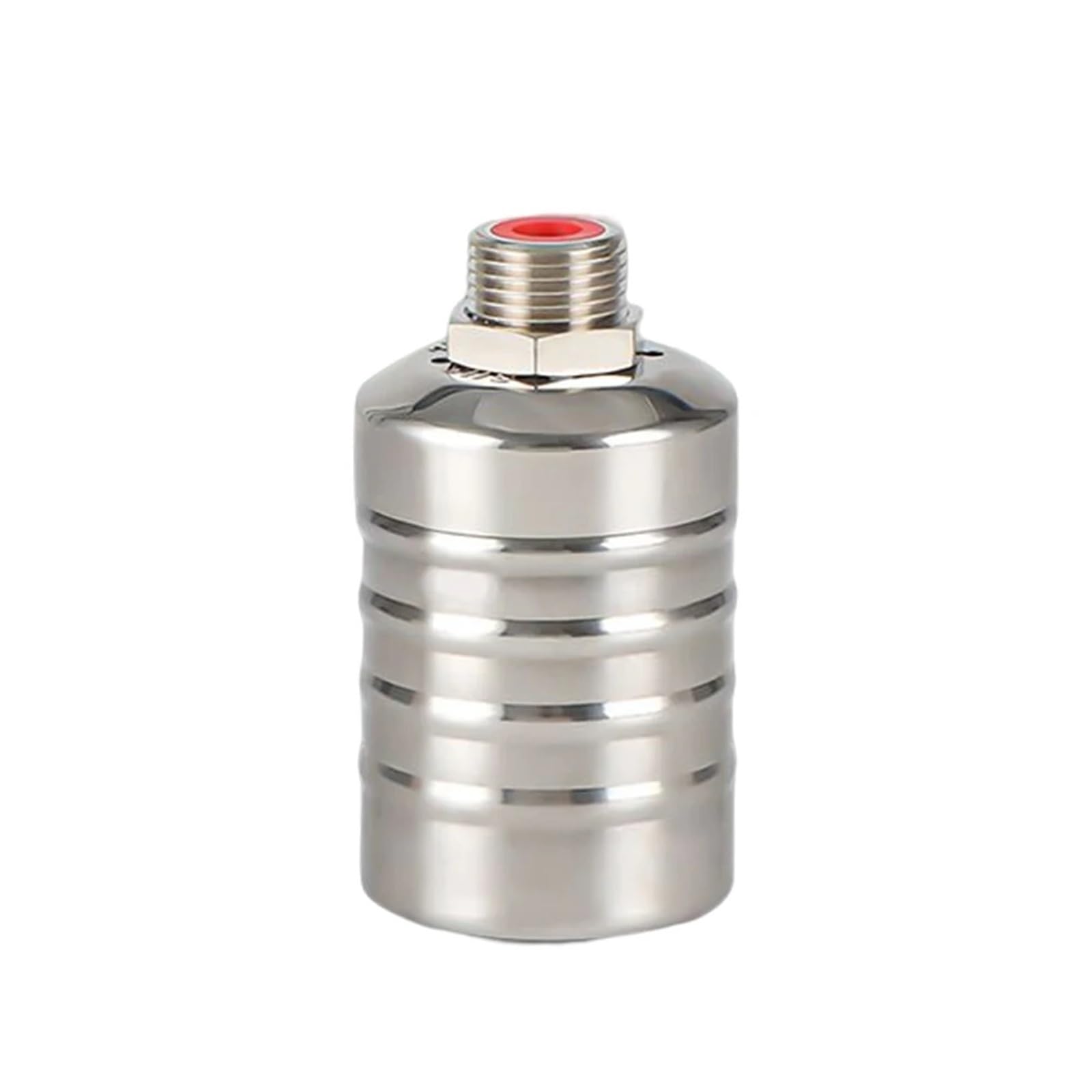 Lxlaeoang 1/2 Stainless Steel Float Valve Automatic Water Level Control Valve Stainless Steel Tank(",Upper Water Inlet)