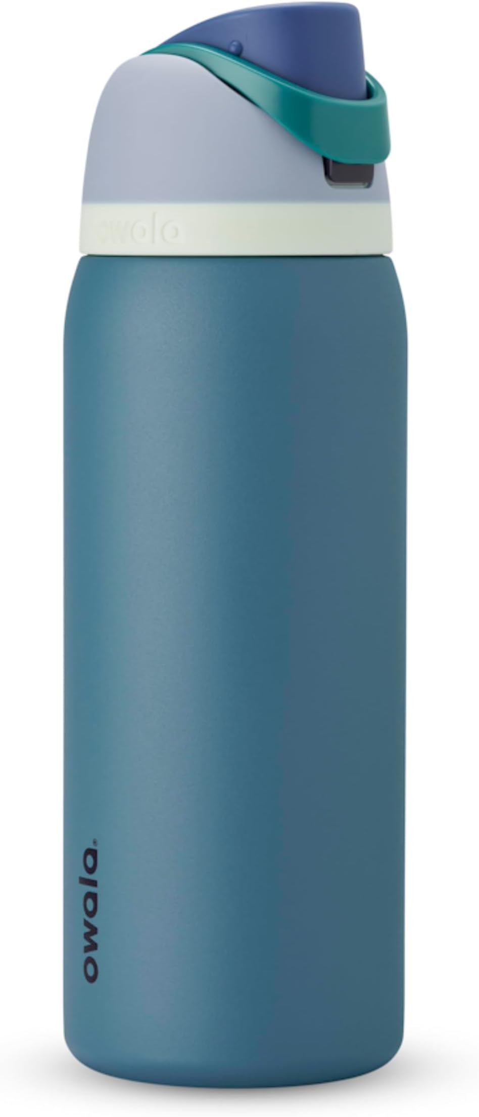 FreeSip Insulated Stainless Steel Water Bottle with Straw for Sports and Travel, Leak Proof, BPA-Free, 945ml, Denim