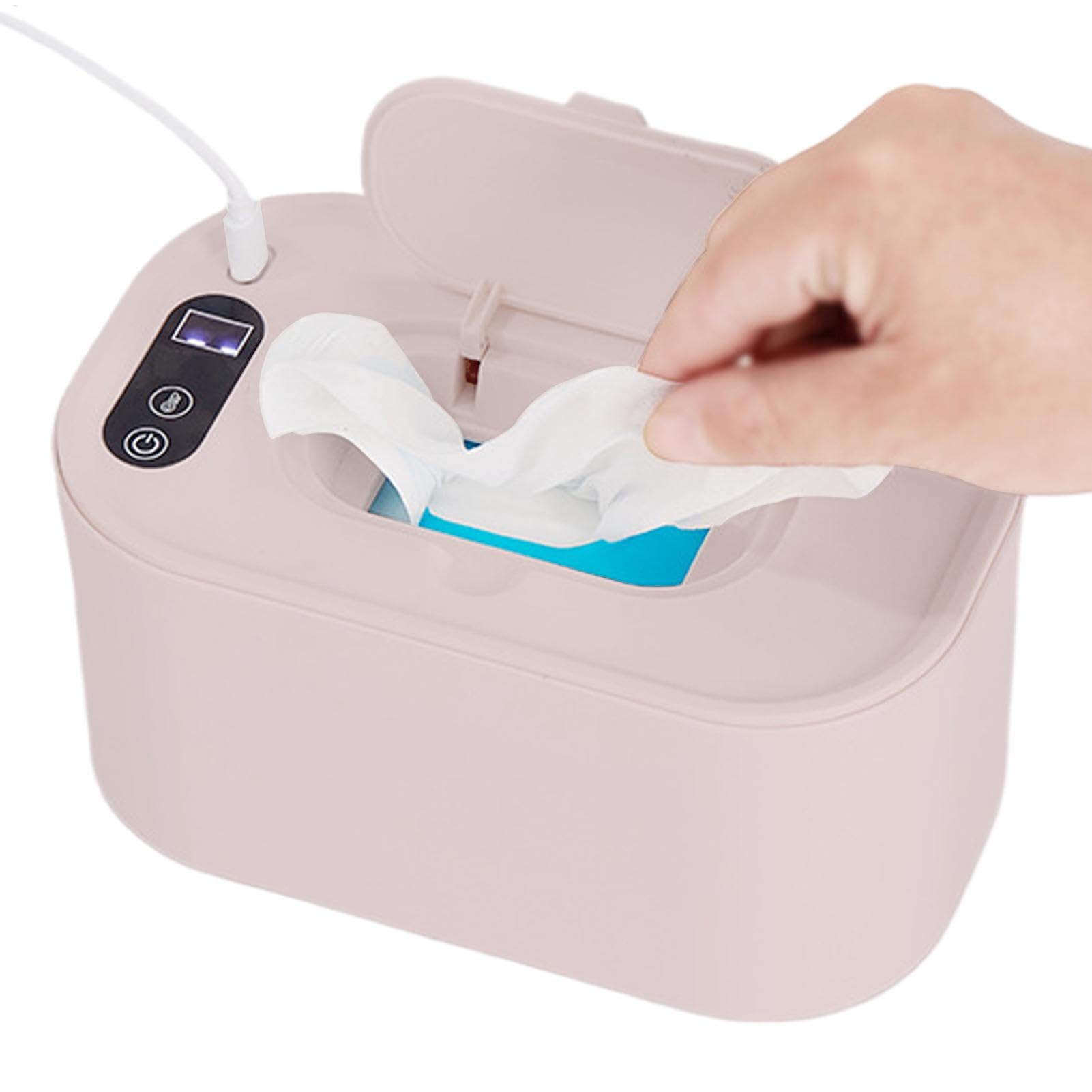 Calentador De Toallitas USB, Dispensador De Toallitas Húmedas, Portátil Y Silencioso, A Temperatura Constante