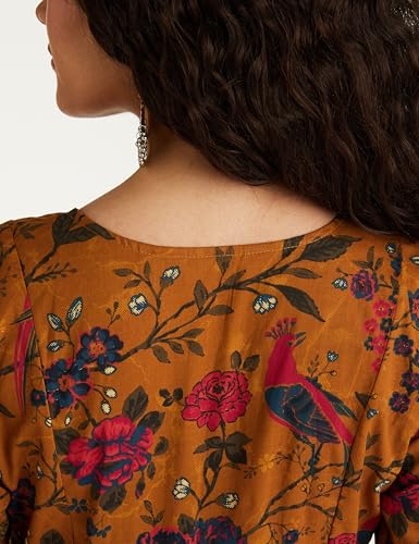 Image of Biba Women Printed Mix and Match Below The Knee Dress