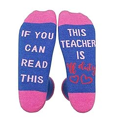 XYSOCKS If You Can Read This Teacher Is Off Duty