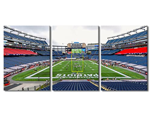 3-Piece Boston Soccer Stadium Wall Art Set