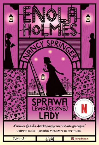 Enola Holmes. Sprawa leworecznej lady. Tom 2 [Polish] 8366005976 Book Cover