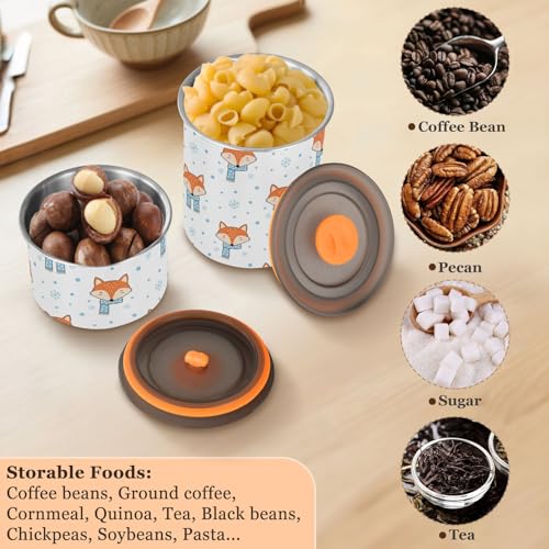 Envase para café hermético acero inoxidable 900 ml miniatura 5