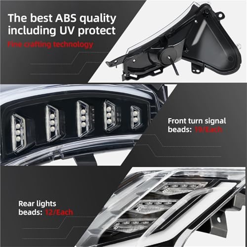 Luces de señal de giro y freno para Yamaha TMAX 530 SX DX 2017-2019 3